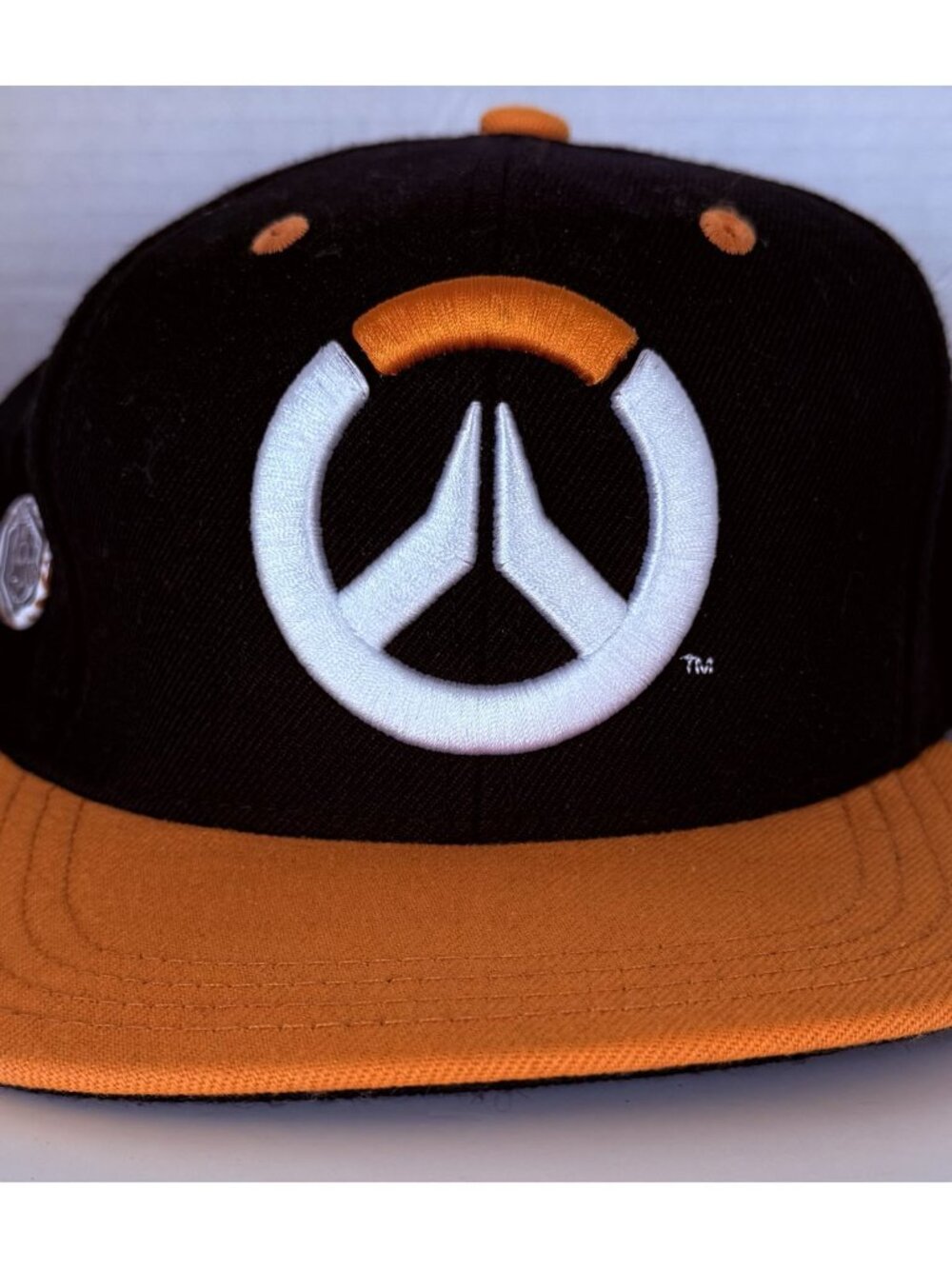 Overwatch JINX Blizzard Black Orange Snapback Hat